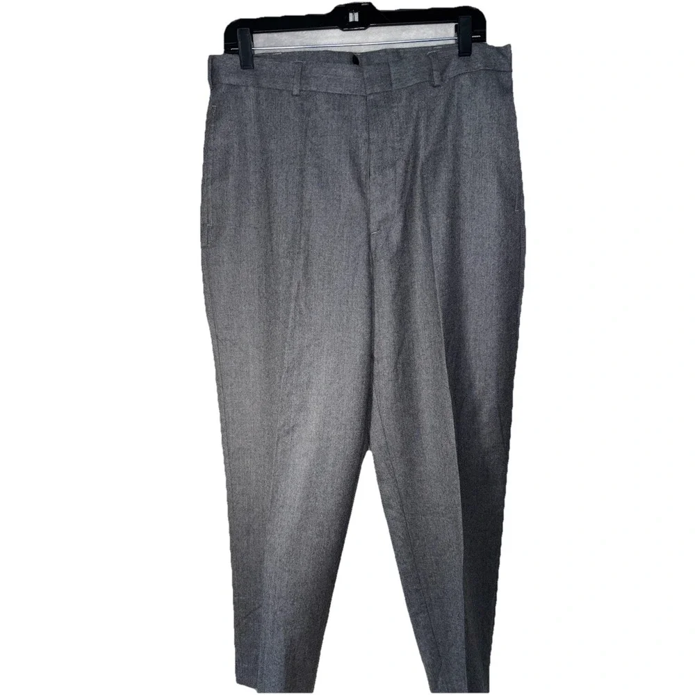 Lands end men's grey‎ dress pants size 34